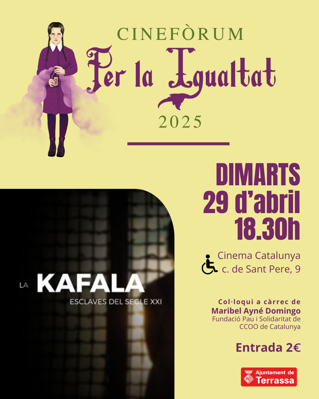 Sessió Cinefòrum per la Igualtat: La Kafala